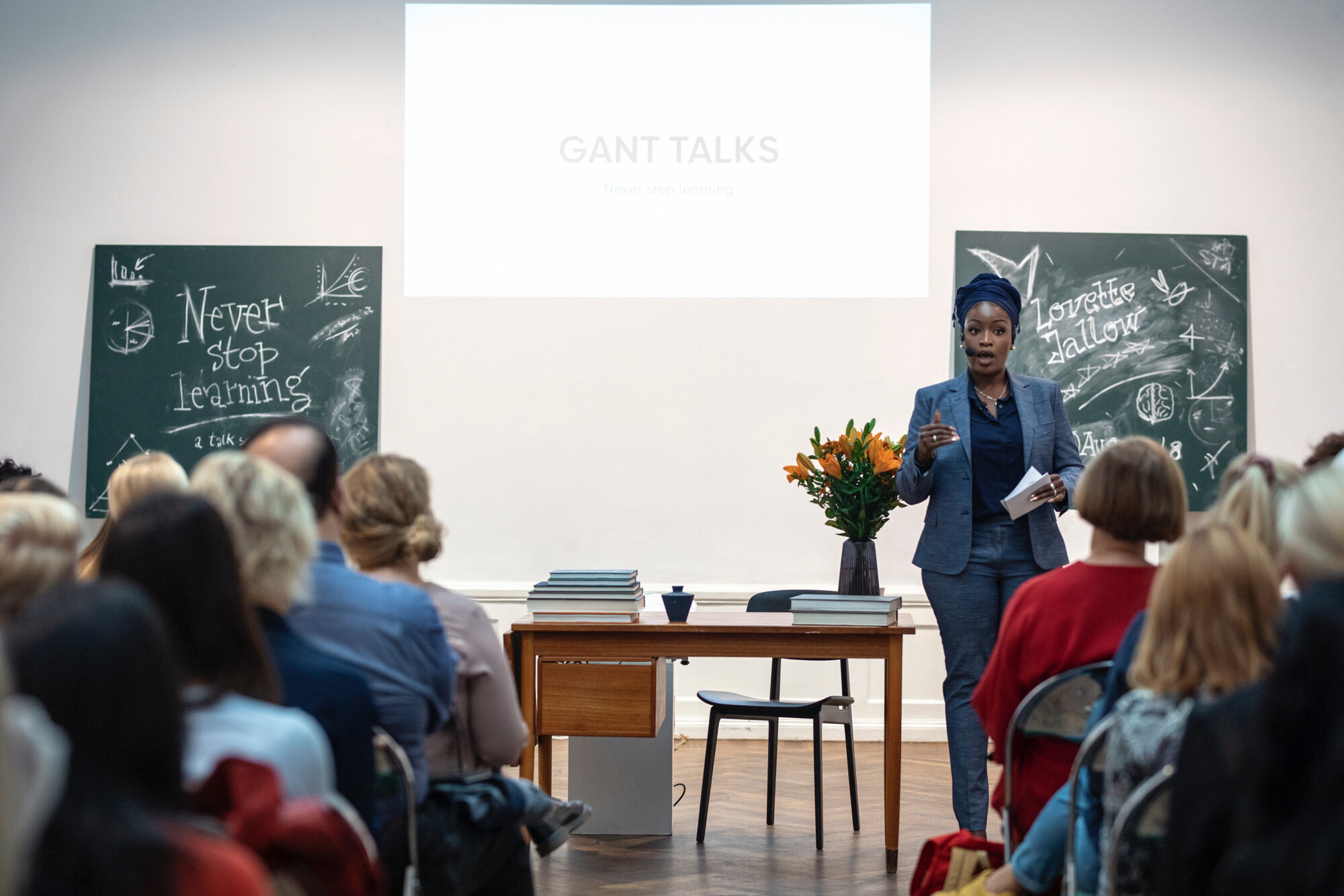 Lovette Jallow Lectures about Inclusivity